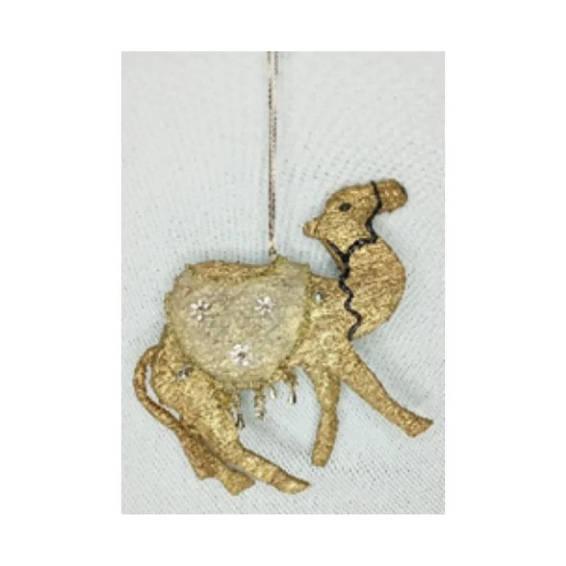 Golden Camel Ornament