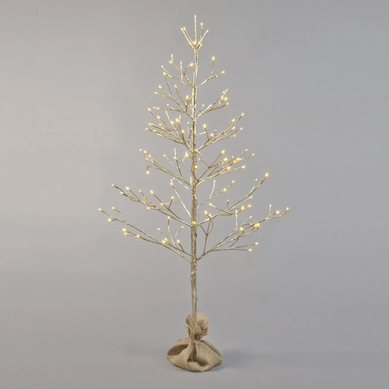 6 Foot Christmas Tree Light Feature with LED Lights Warm White