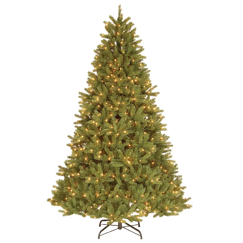 7.5 ft. Pre-Lit Grande Fir Medium Tree with Clear Lights