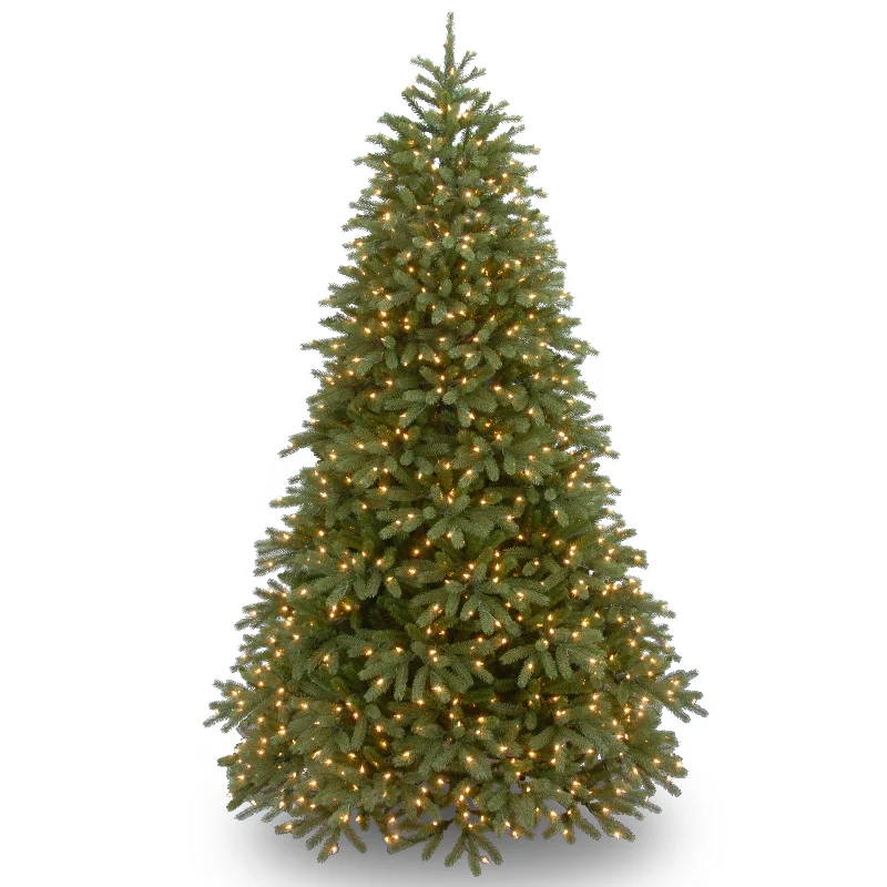 7.5 ft. Pre-Lit Jersey Fraser Fir Medium Tree with Dual Color LED Lights