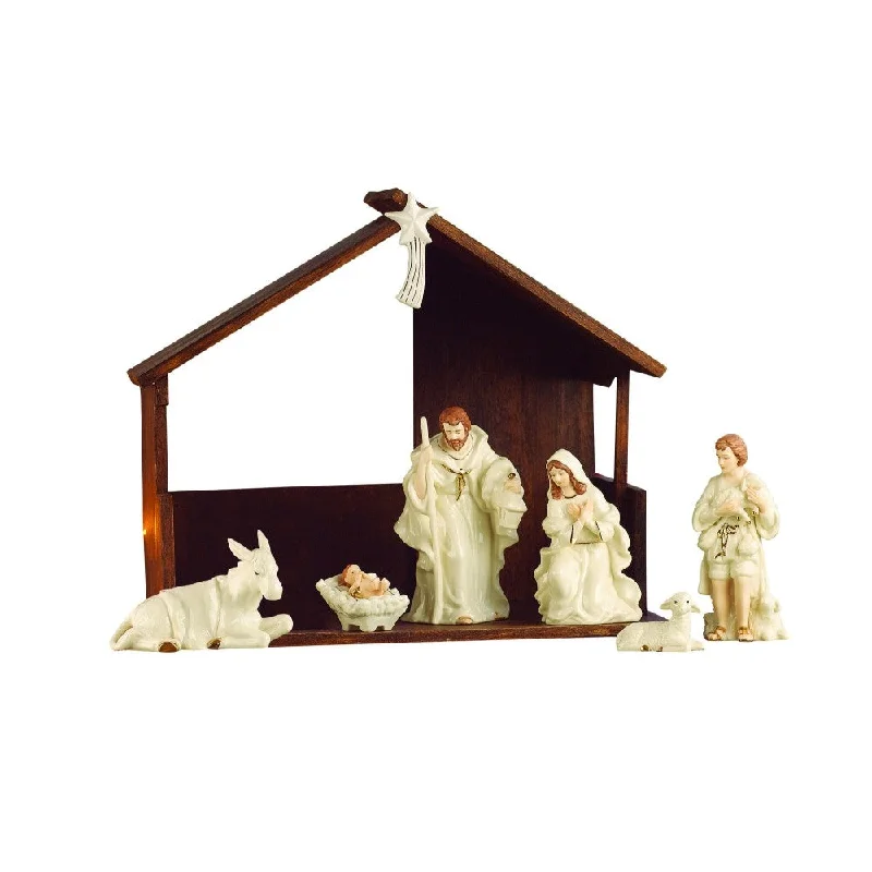 Belleek Living 9 Piece Nativity Set