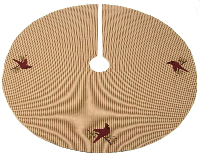 Cardinal Christmas Tree Skirt TSAR0069