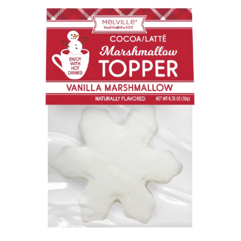 Melville Candy : Snowflake Marshmallow Toppers