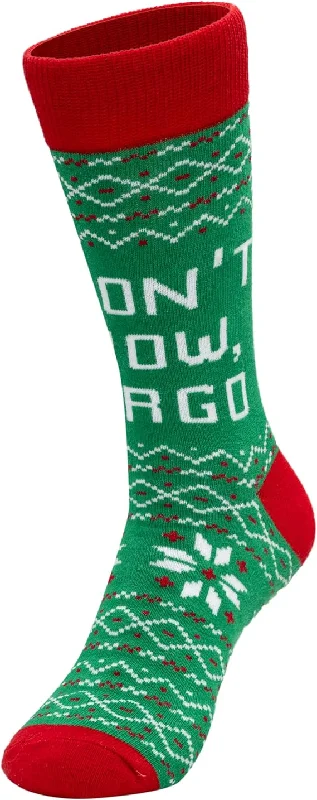 Costume Agent Todd and Margo Christmas Vacation Unisex Socks -Green