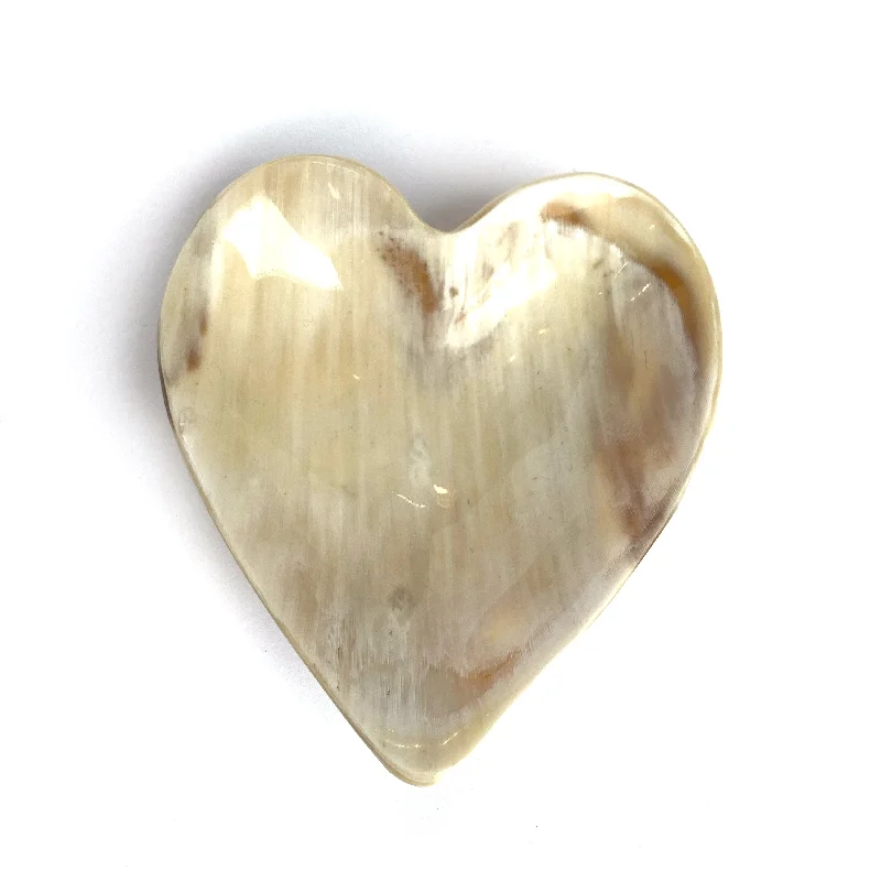 Cow Horn Heart Dish