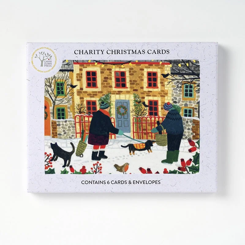 December Morning Christmas Card, Pack of 6