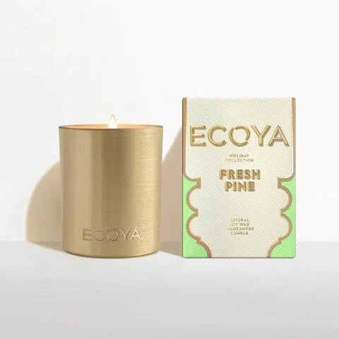 Ecoya Fresh Pine Goldie Candle