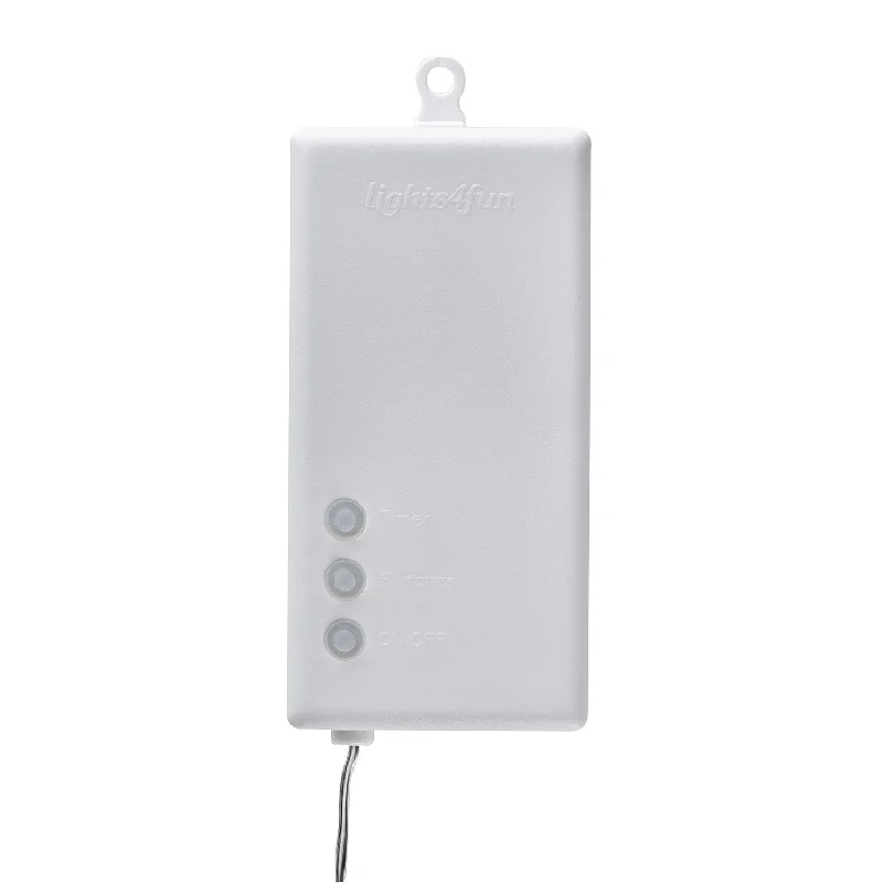 Essential Connect White D Battery Box with Timer