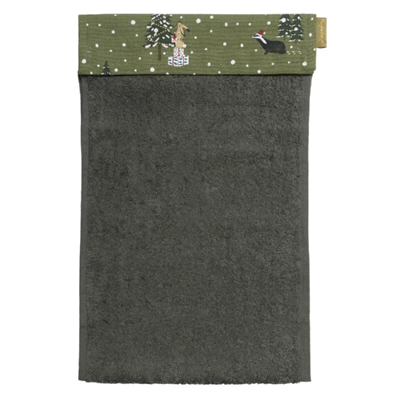 Festive Forest Roller Hand Towel