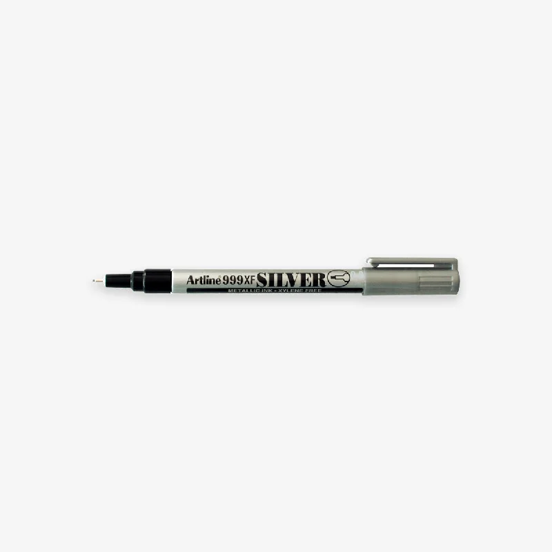 ARTLINE FINELINER METALLIC MARKER PEN // SILVER