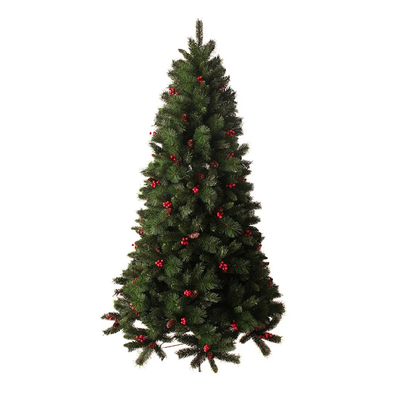 GOLDED SEVEN Xmas Tree 4ft Mixed Tied (300T/Pine/Berry)