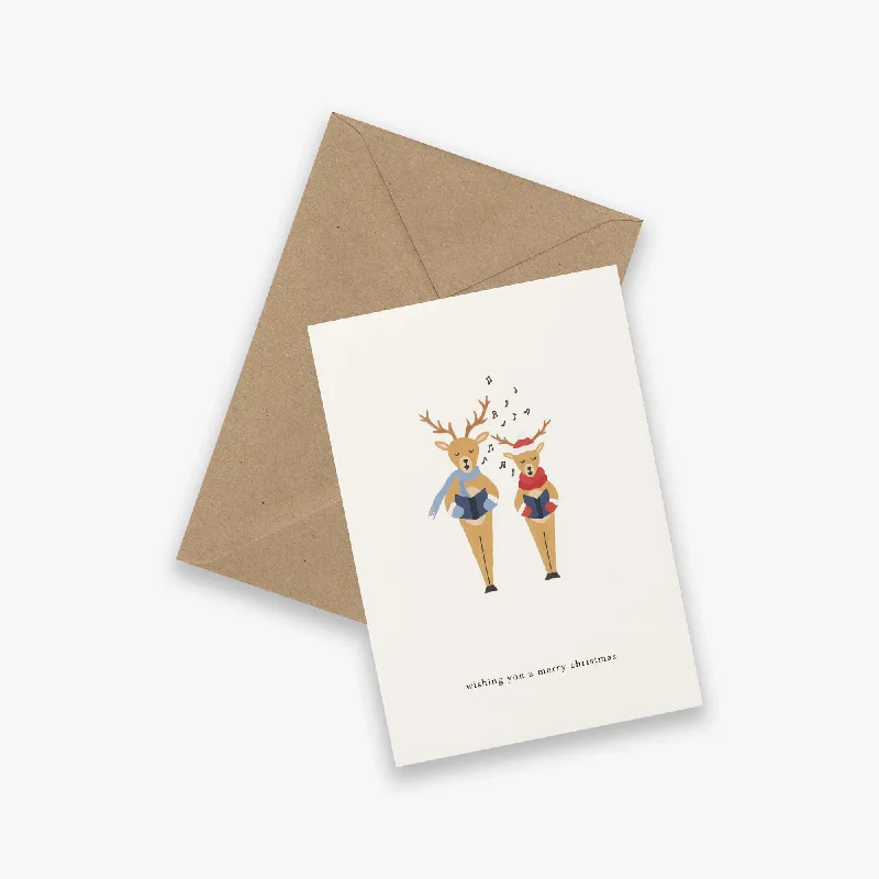 GREETING CARD // REINDEER