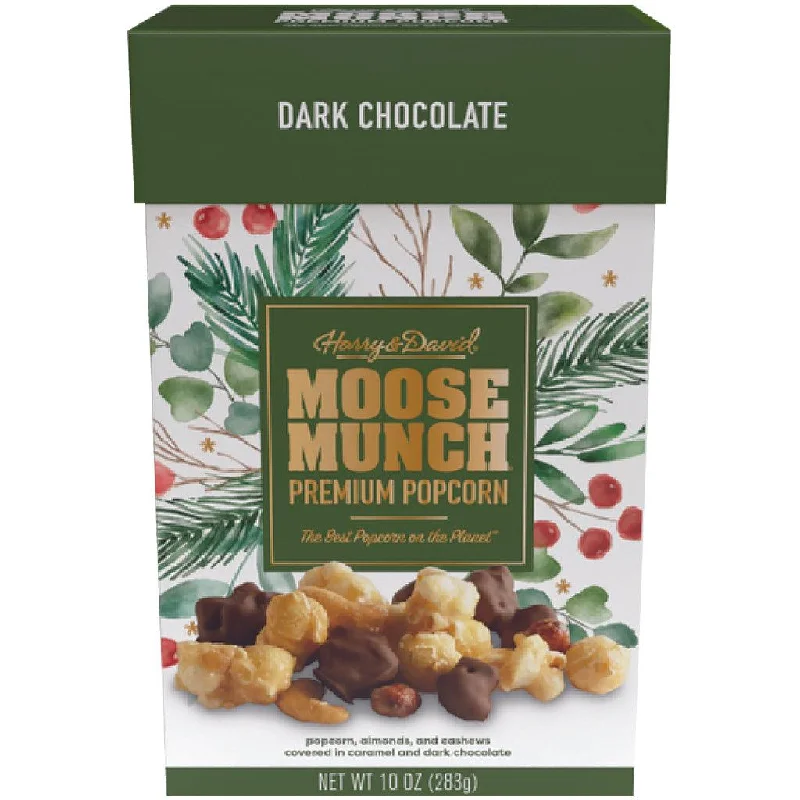 Harry & David : 10 oz Moose Munch® Dark Chocolate Premium Popcorn