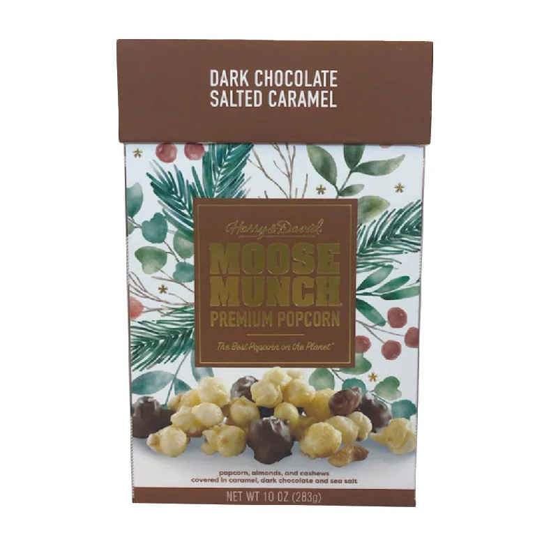 Harry & David : 10 oz Moose Munch® Dark Chocolate Salted Caramel Premium Popcorn