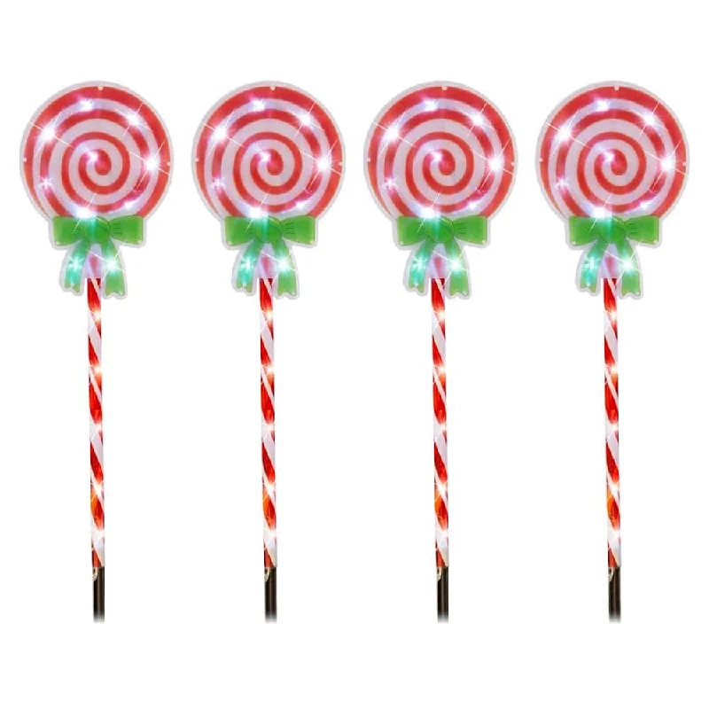 LED Path Candy Lollipop Lights (4pc)