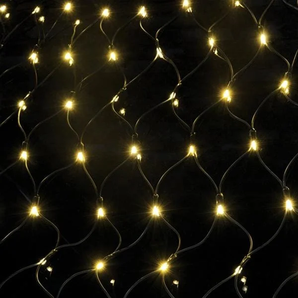 LED Warm White Net Light (9.6m)