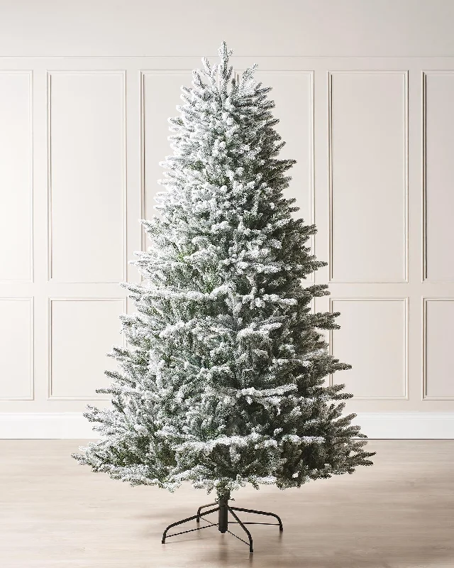 Luxury Snow Flocked Christmas Tree, 7 ft