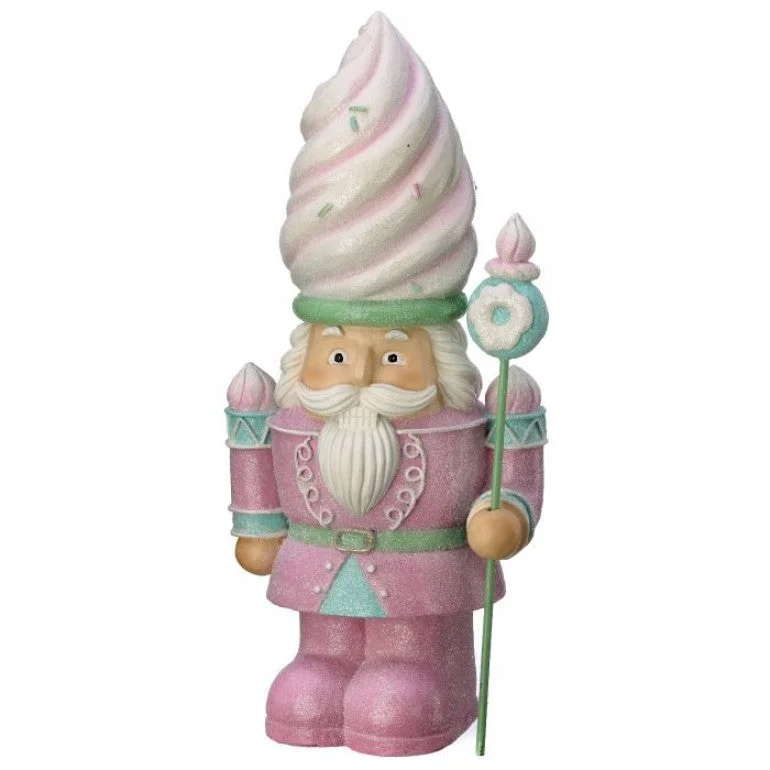 MTX68455 - 16.3"RESIN ICE CREAM NUTCRACKER - 2 COLOURS