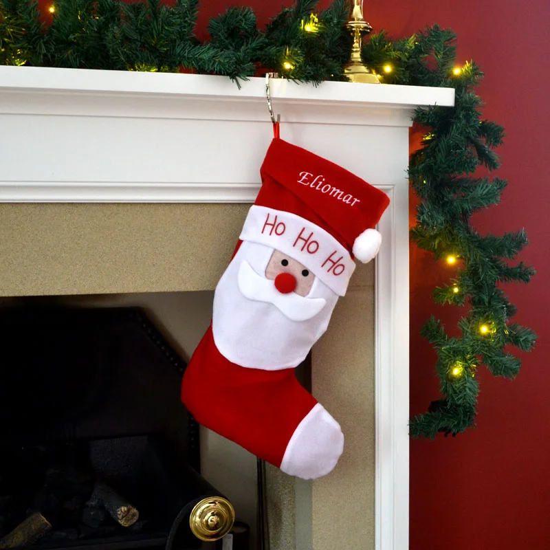 Personalised Santa  Christmas Stocking