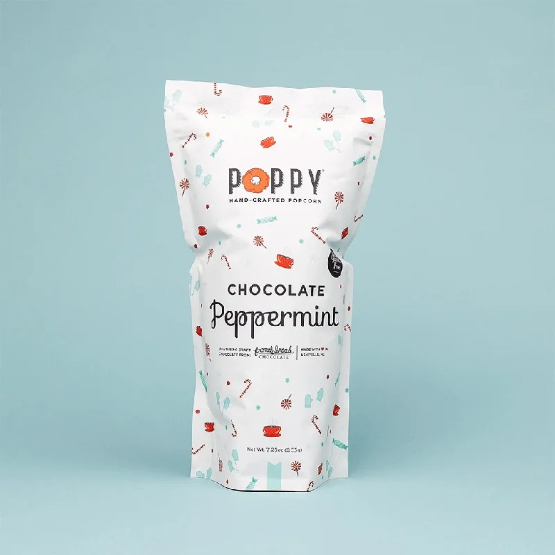 Poppy Handcrafted Popcorn : Chocolate Peppermint Market Bag