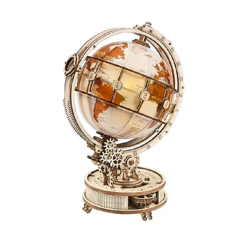 ROBOTIME ROKR Luminous Globe Wooden Puzzle