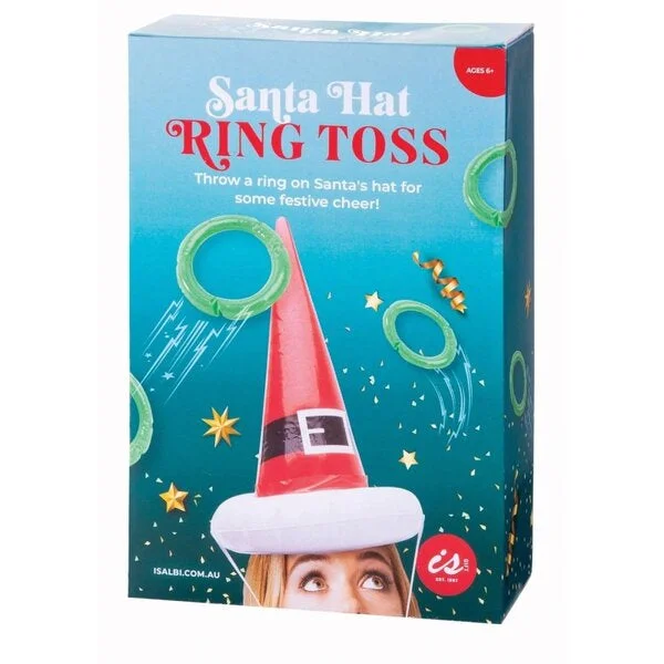 Santa Hat Ring Toss Game