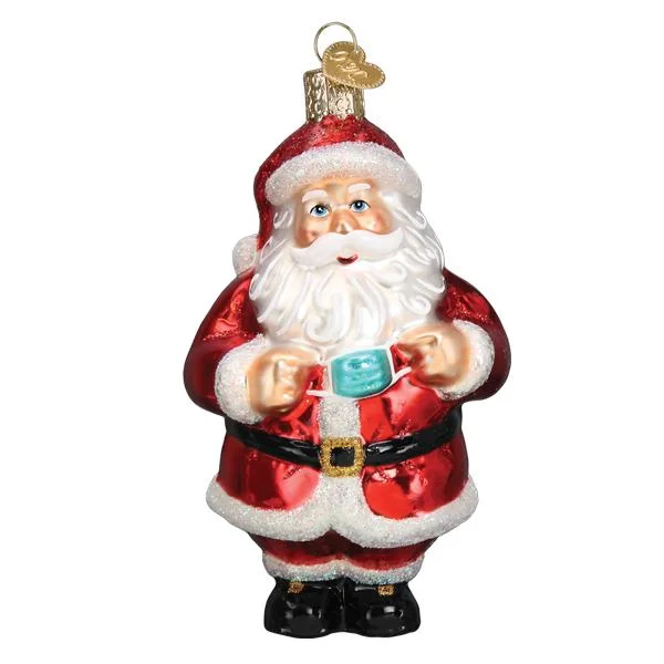 Santa Revealed Ornament - Old World Christmas