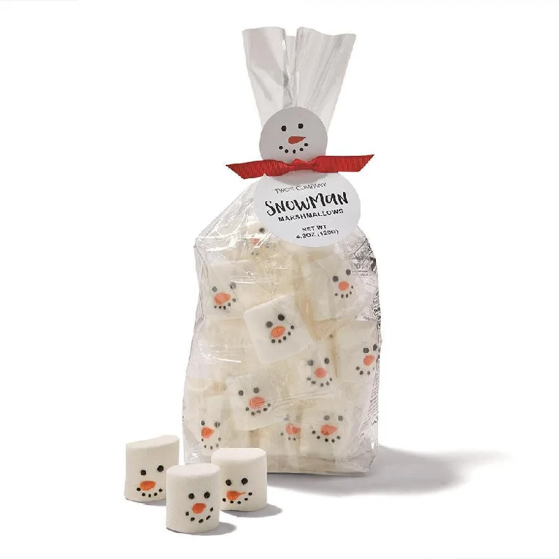 Two's Company : Snowman Marshmallow Candy in Gift Bag