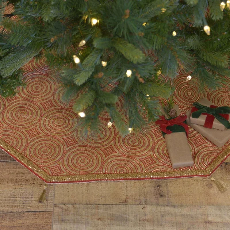 Soleil Christmas Tree Skirt 60 VHC Brands