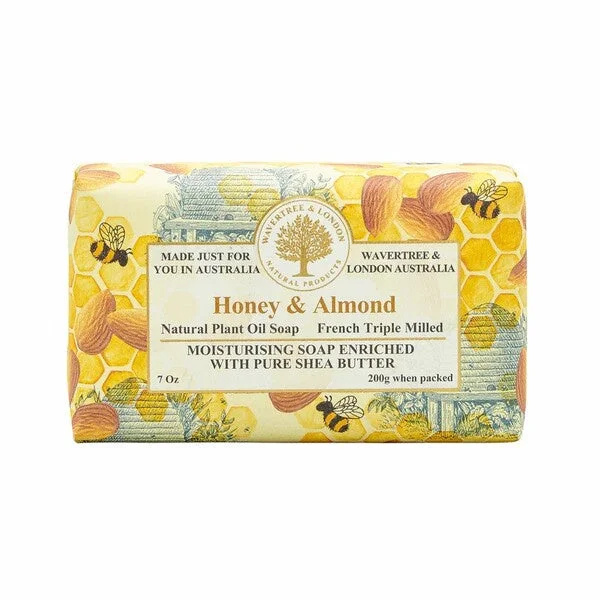 Wavertree & London Honey & Almond Soap 200g