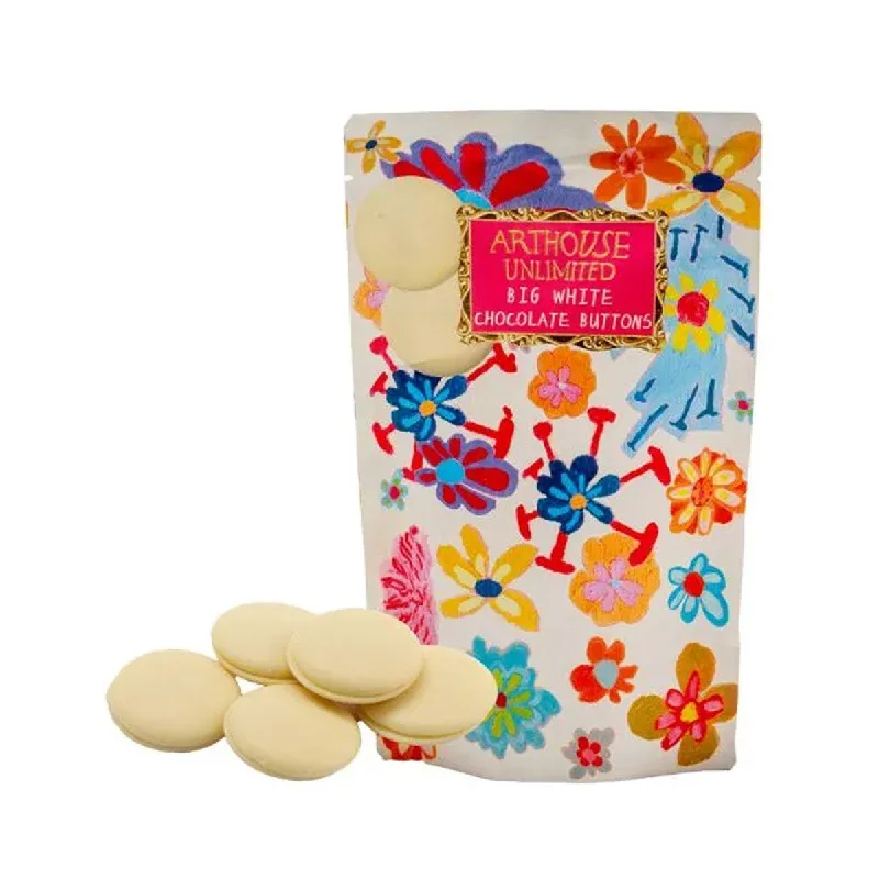 White chocolate buttons White Daffodil