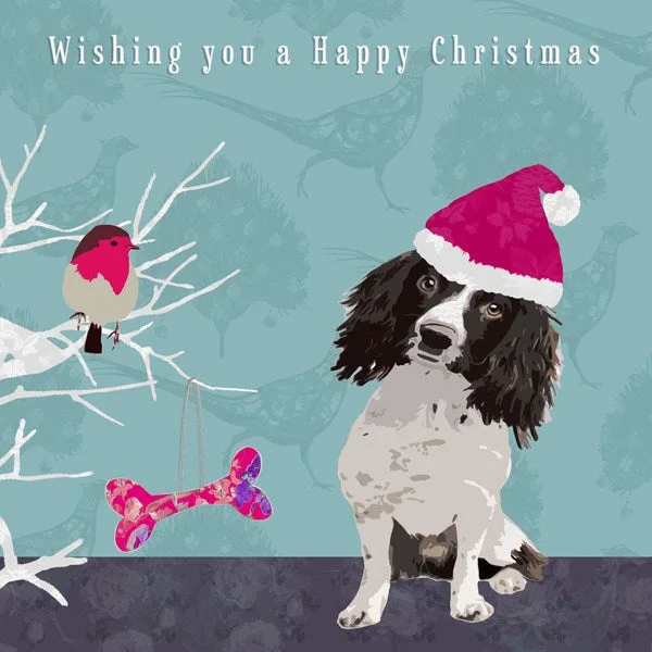 "Wishing you a Happy Christmas" King Charles Christmas Greeting Card