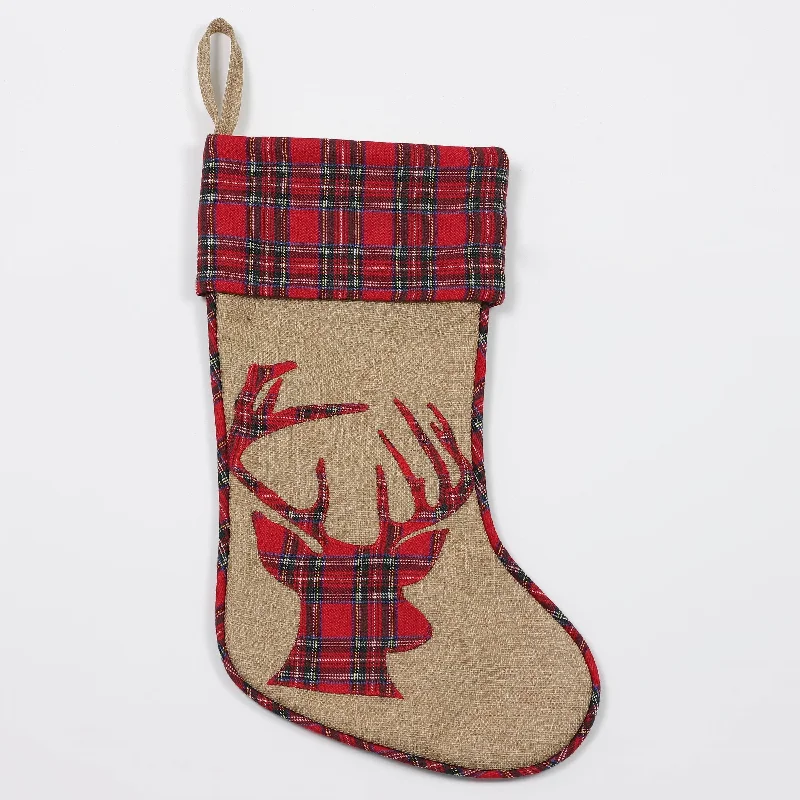 Christmas Stockings with Reindeer