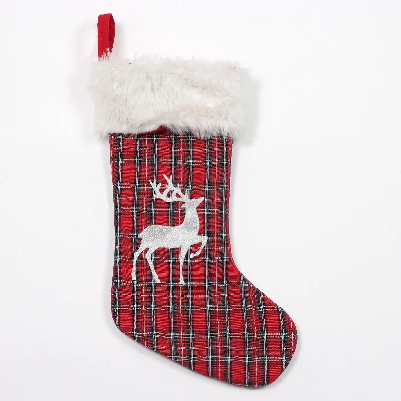 Christmas Stockings with Reindeer