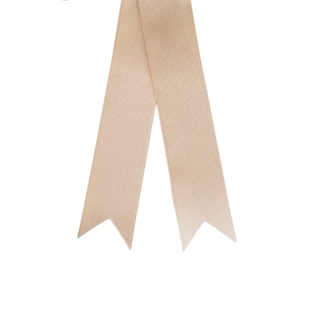 Large Ribbon - Plain Grosgrain - Champagne