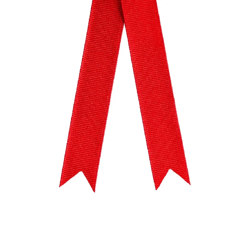 Small Ribbon - Plain Grosgrain - Red