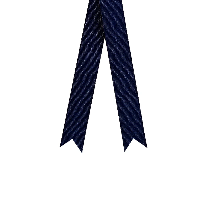 Small Ribbon - Plain Grosgrain - Navy