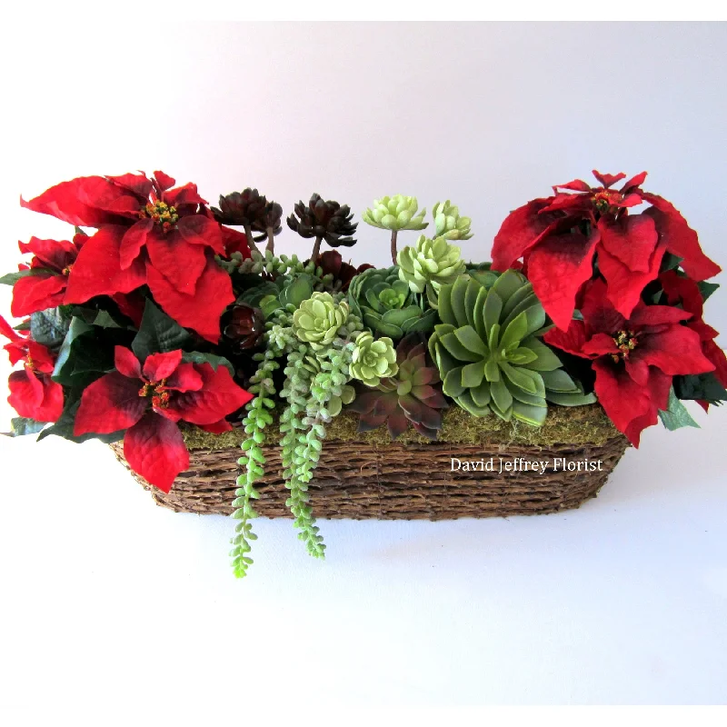 David Jeffrey's Christmas Faux Planter